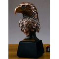 Eagle's Pride Award. 8"h x 3"w. Copper Finish Resin.